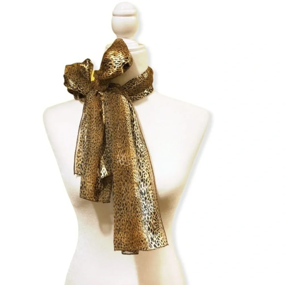 Vintage Animal‎ Print Ladies Scarf